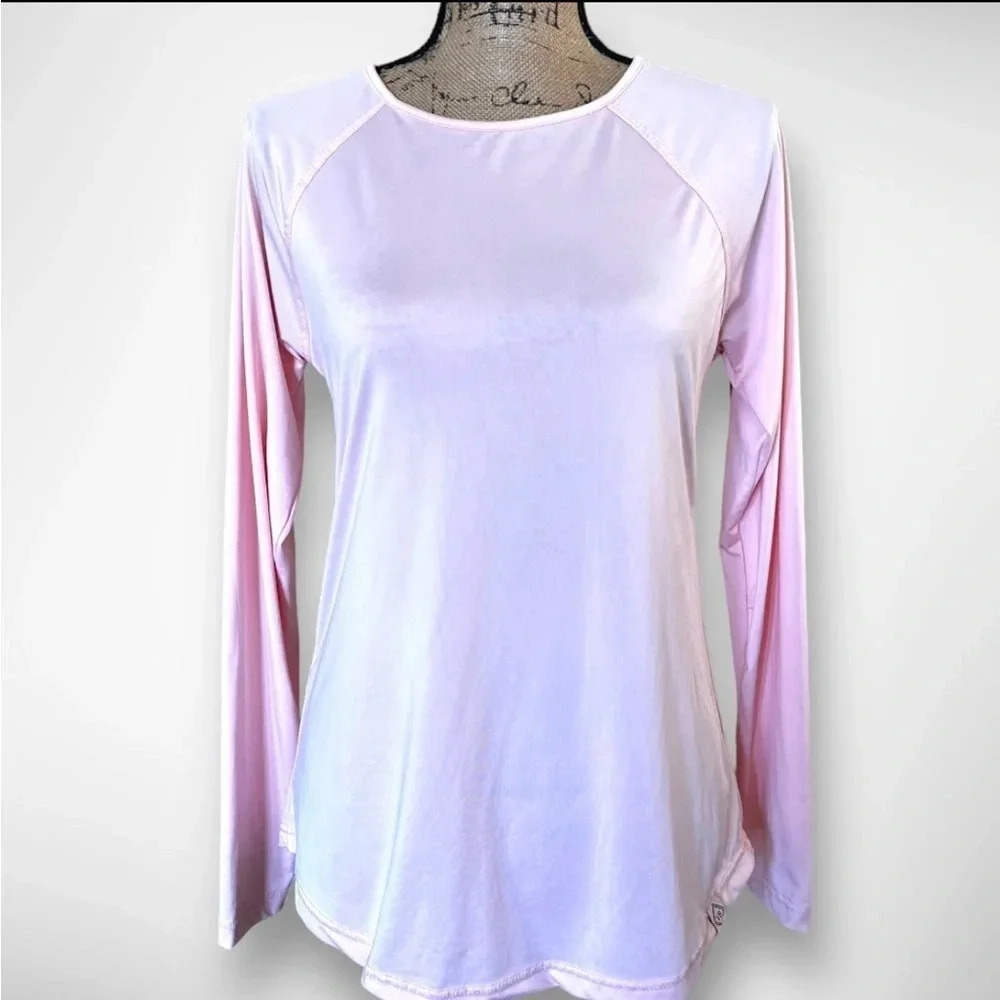 VERA BRADLEY Women's Pink Long Sleeve Shirt Small |â EUC